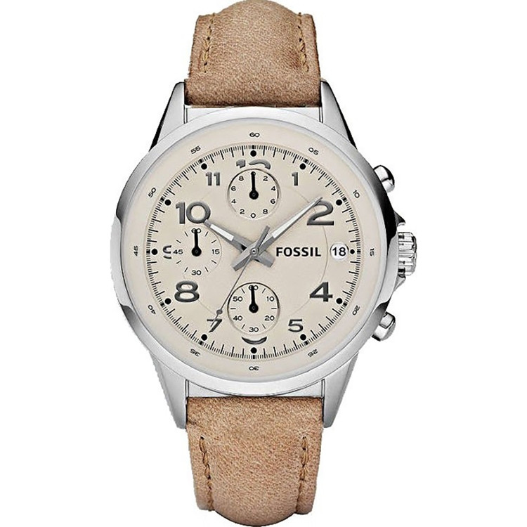 Fossil 18mm leather strap clearance
